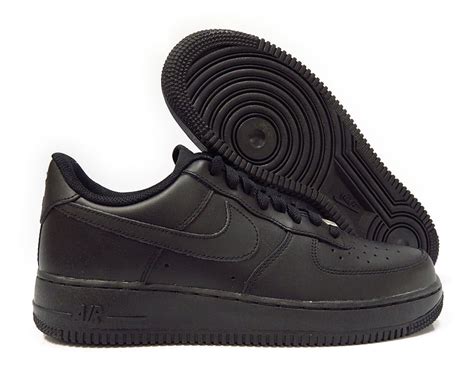 nike air forces black cheap